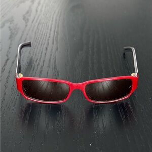 Emporio Armani Red Sunglasses